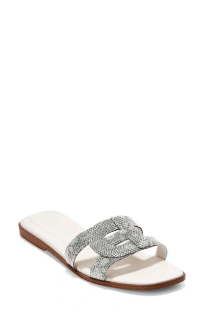 Cole Haan Chrisee Slide Sandal In Ring Lizard