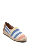 Cole Haan Cloudfeel Stitchlite Espadrille Flat In Ivory/dessert Flow