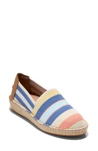 Cole Haan Cloudfeel Stitchlite Espadrille Flat In Ivory/dessert Flow