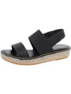 COLE HAAN CLOUDFEEL WOMENS LEATHER SLIP-ON ESPADRILLES