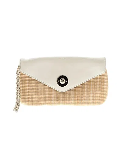 Pre-owned Cole Haan Clutch In Ivory