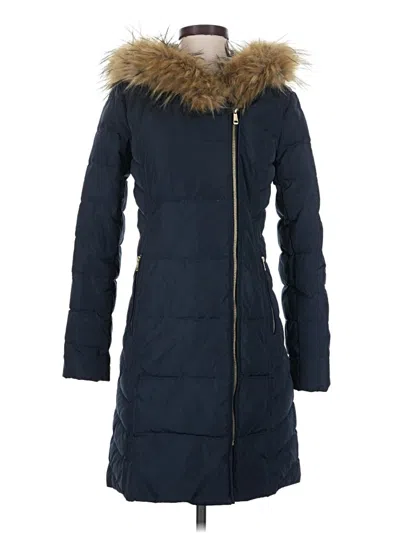 Pre-owned Cole Haan Coat In Blue