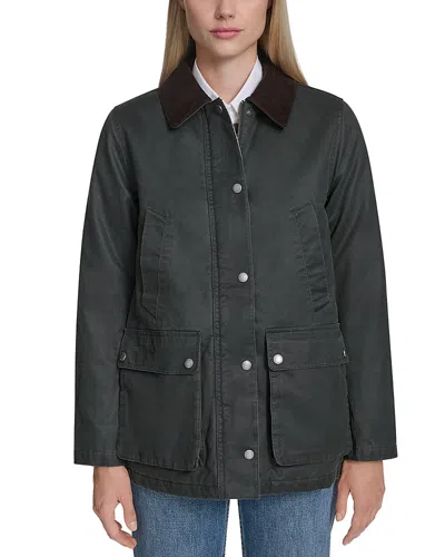 COLE HAAN COATED HUNTER JACKET