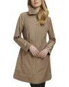 Cole Haan Travel Packable Hooded Rain Jacket