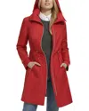 Cole Haan Travel Packable Hooded Rain Jacket
