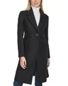 Cole Haan Cole Hann Single Breasted Coat In Black