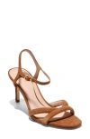 Cole Haan Constantina Ankle Strap Sandal In Brown