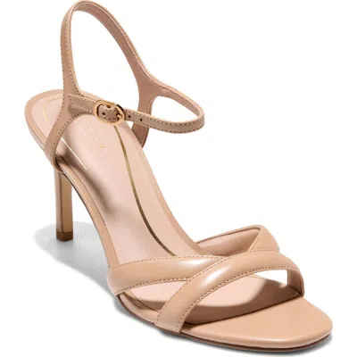 Cole Haan Constantina Ankle Strap Sandal In Ch Tuscan Sand Leather