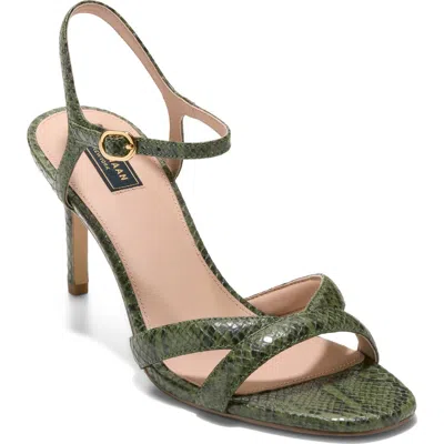 Cole Haan Constantina Ankle Strap Sandal In Green