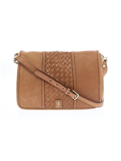 Pre-owned Cole Haan Crossbody Bag In Tan