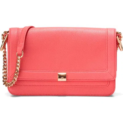 Cole Haan Daniella Leather Chain Shoulder Bag In Dubarry