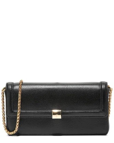 Cole Haan Daniella Leather Wallet On Chain In Brown
