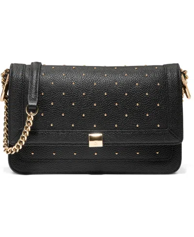 Cole Haan Daniella Small Chain Shoulder Bag In Black
