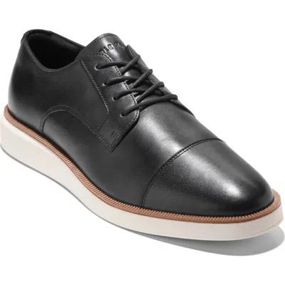 Cole Haan Davidson Grand Cap Toe Oxford Sneaker In Black