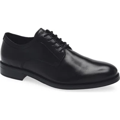 Cole Haan Dean Plain Toe Leather Derby In Black