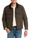 Cole Haan Men's Diamond Quilted Jacket In Green