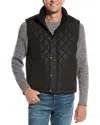 Cole Haan Diamond Quilted Vest In Black