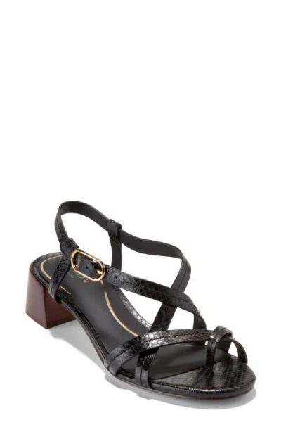 Cole Haan Dillion Slingback Sandal In Black