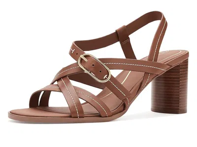Cole Haan Dillon Heeled Strappy Sandals In Brown