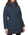 Cole Haan Down Coat In Blue