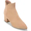 Cole Haan Elyse Bootie In Blush Suede