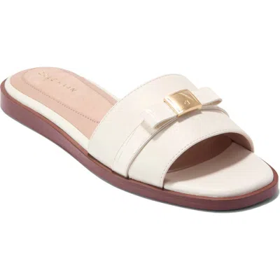 Cole Haan Emalia Slide Sandal In White