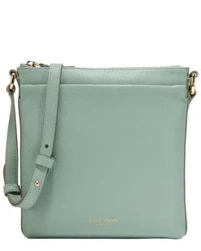 Cole Haan Emily Leather Crossbody In Green