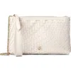 Cole Haan Essential Pouch Crossbody Bag In Ivory Woven