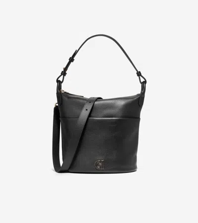 Cole Haan Essential Soft Bucket Bag In Black