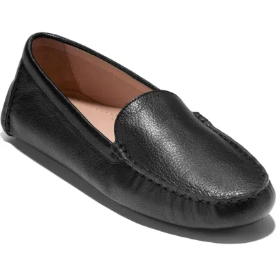Cole Haan Evalina Driver In Black Leather