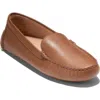 Cole Haan Evalina Driver In British Tan Leather