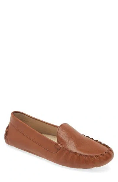 Cole Haan Evelyn Leather Loafer In Pecan Leather