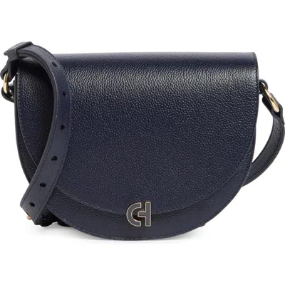 Cole Haan Evie Leather Saddle Bag