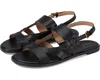 Cole Haan Fawn W30284 Slingback Women's 9 Black Leather Slip On Sandal Fzp187 (black,9) In Black