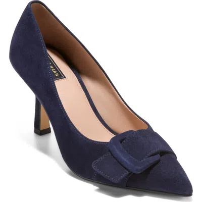 Cole Haan Fidela Pointed Toe Pump In Blue