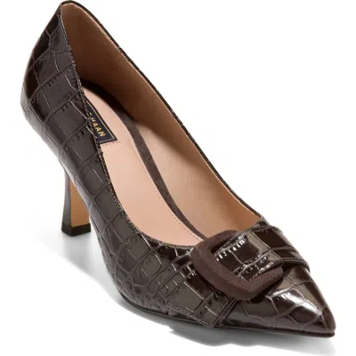 Cole Haan Fidela Pointed Toe Pump In Brown