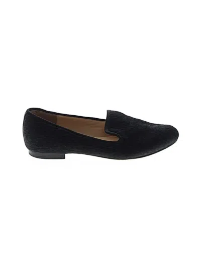 Pre-owned Cole Haan Flats In Black