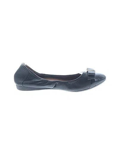Pre-owned Cole Haan Flats In Black