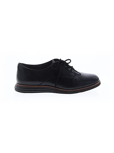 Pre-owned Cole Haan Flats In Black