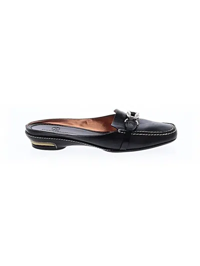 Pre-owned Cole Haan Flats In Black