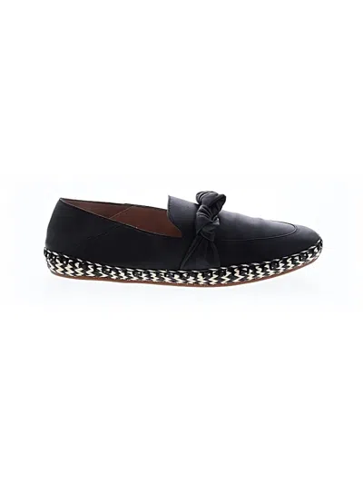 Pre-owned Cole Haan Flats In Black