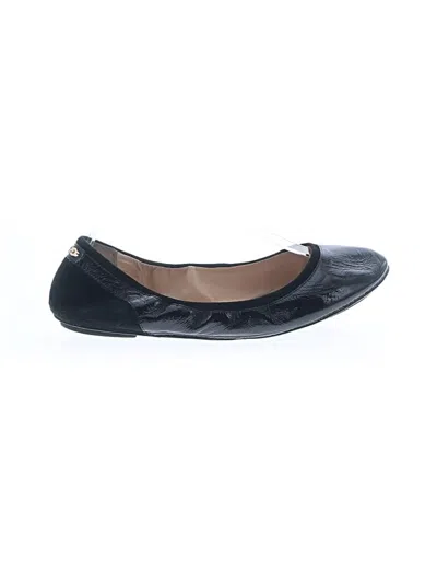 Pre-owned Cole Haan Flats In Black