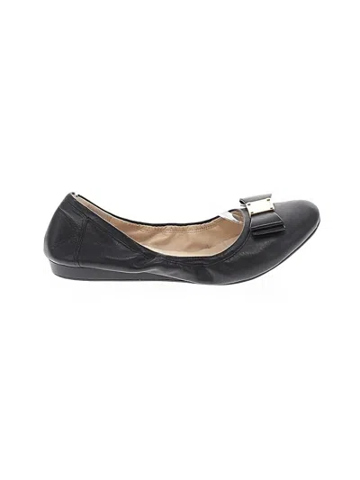 Pre-owned Cole Haan Flats In Black