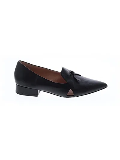 Pre-owned Cole Haan Flats In Black