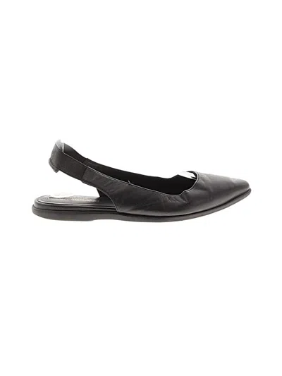 Pre-owned Cole Haan Flats In Black