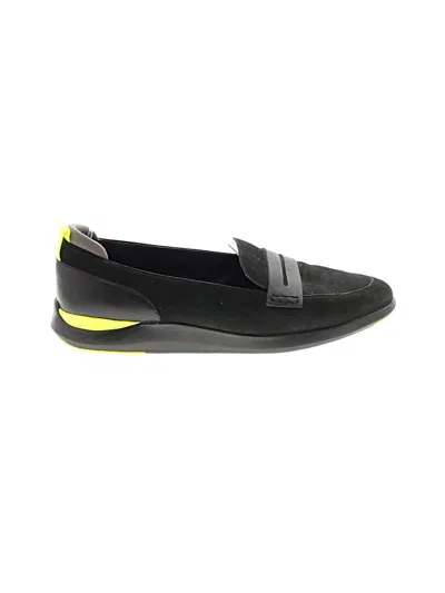 Pre-owned Cole Haan Flats In Black