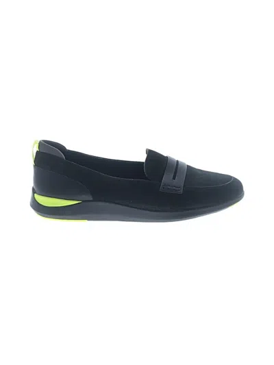 Pre-owned Cole Haan Flats In Black