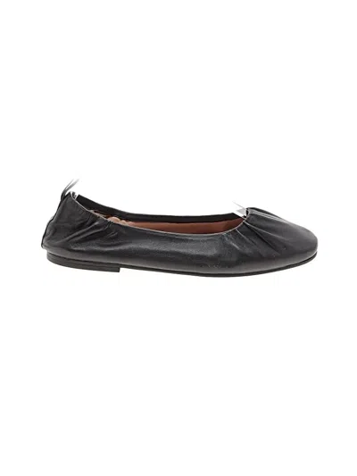 Pre-owned Cole Haan Flats In Black