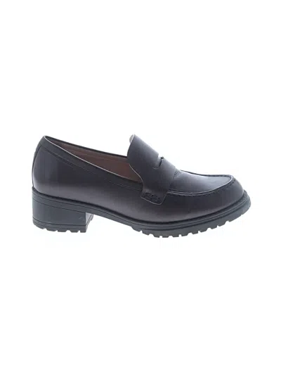 Pre-owned Cole Haan Flats In Black