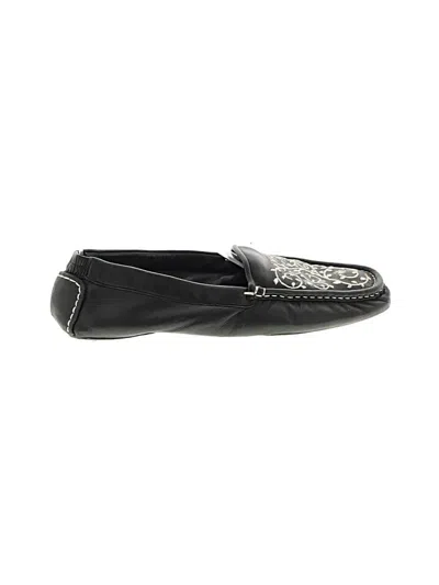 Pre-owned Cole Haan Flats In Black